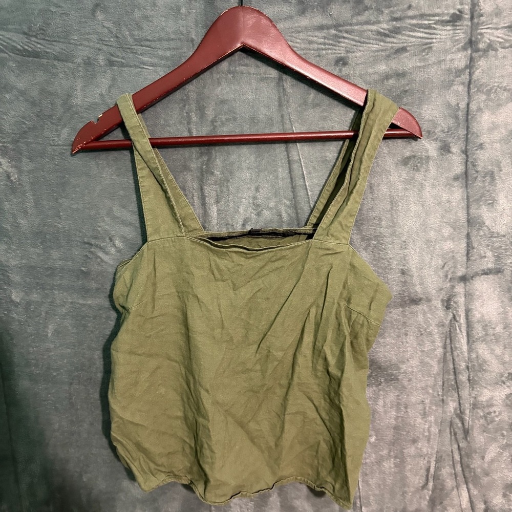 Banana Republic Tank Top Womens XS Green Top